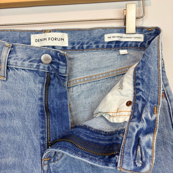 Denim Forum The '90s Vintage Lo-Rise Baggy Tapered Jean - Picture 9 of 15